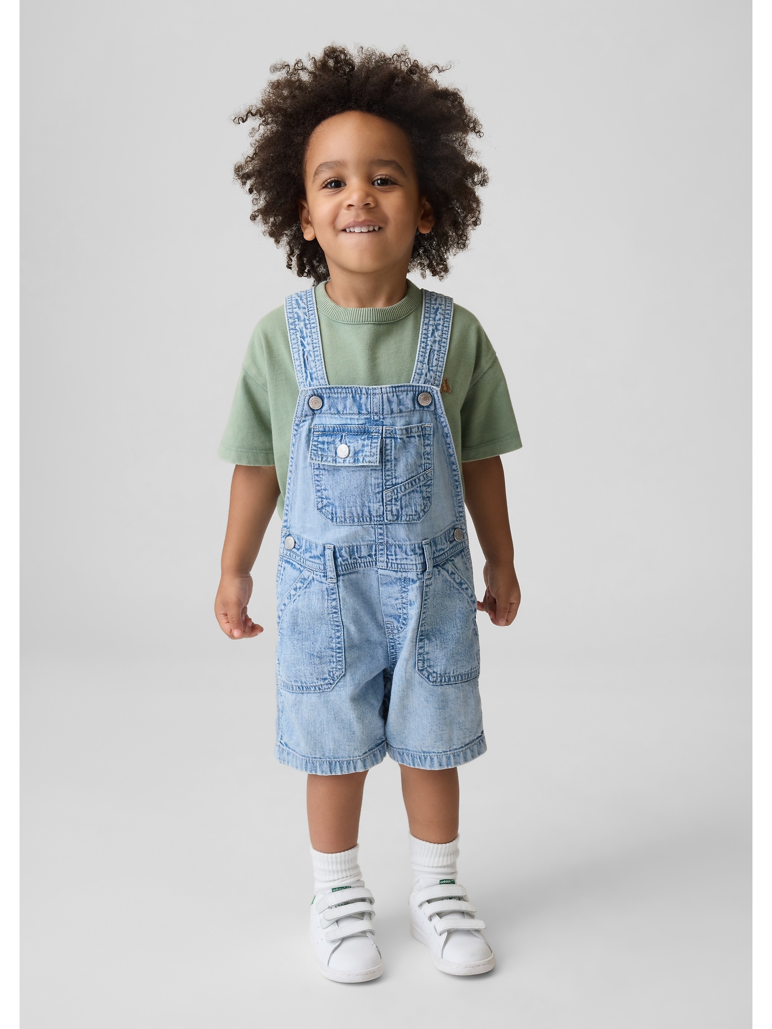 Baby & Toddler Denim Shortalls