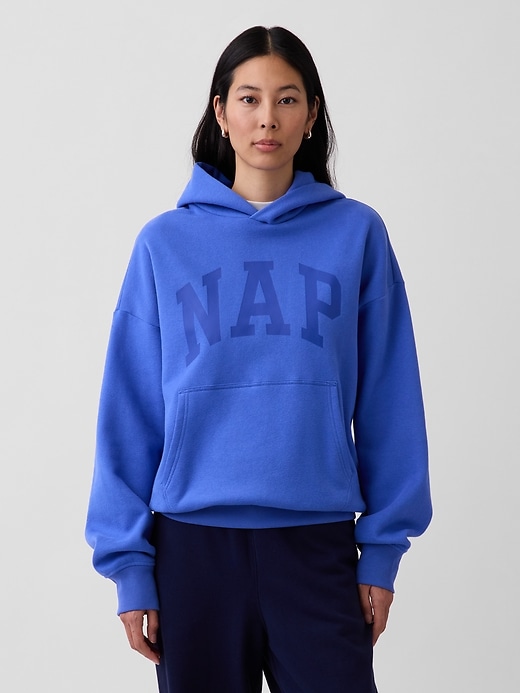Image number 5 showing, Adult VintageSoft NAP Logo Hoodie