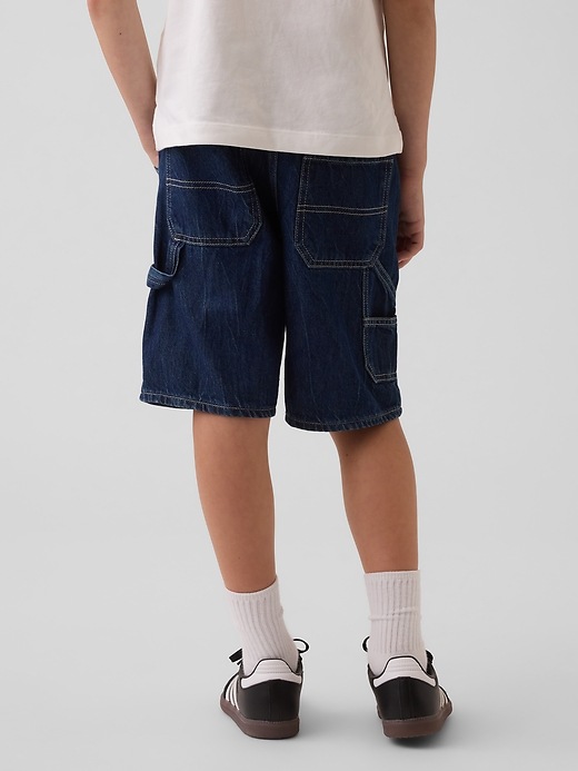 Image number 4 showing, Kids '90s Loose Easy Denim Carpenter Shorts