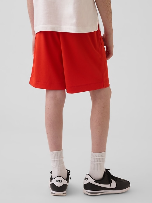 Image number 4 showing, Kids GapFit 6" Recycled Mesh Easy Shorts
