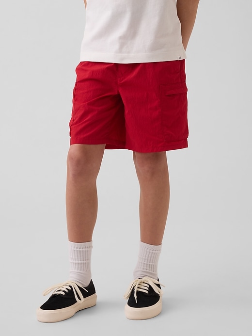 Image number 3 showing, Kids Relaxed Quick-Dry Cargo Shorts