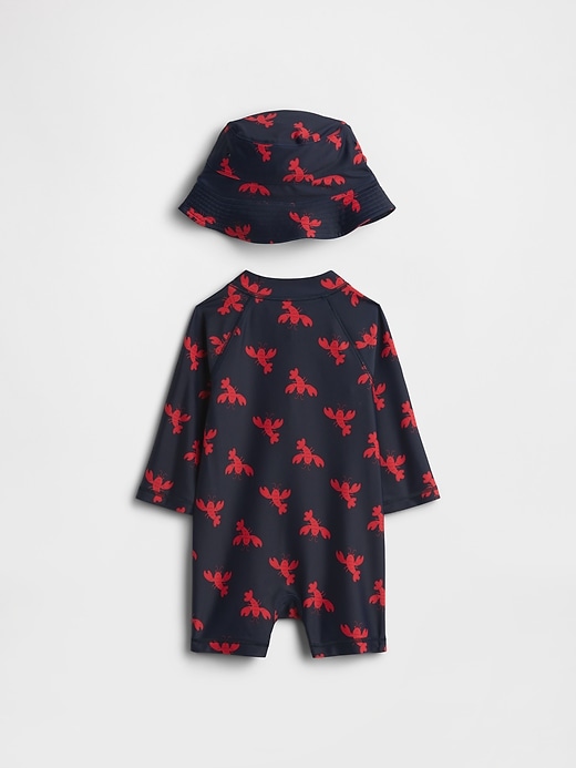 L'image numéro 2 présente Maillot de bain anti-UV pour Bébé