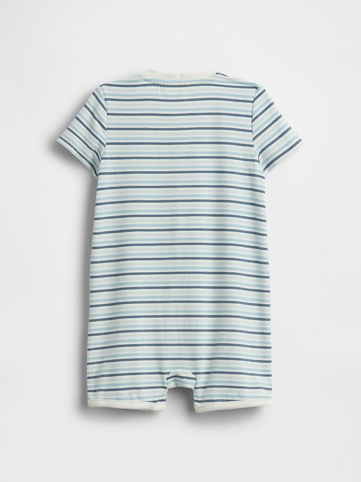 L'image numéro 2 présente Une-pièce court Premiers essentiels pour Bébé