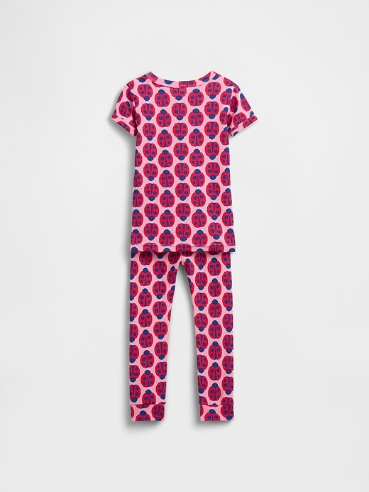 Image number 2 showing, Baby & Toddler Organic Brushed Cotton Ladybug PJ Set
