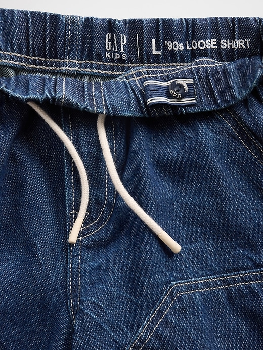 Image number 5 showing, Kids '90s Loose Easy Denim Carpenter Shorts