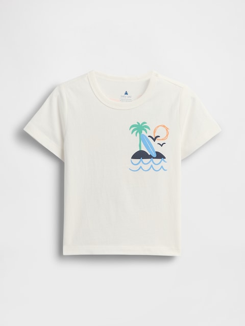 T-SHIRT AGENCEZ À VOLONTÉ À IMPRIMÉ POUR BÉBÉ ET TOUT-PETIT