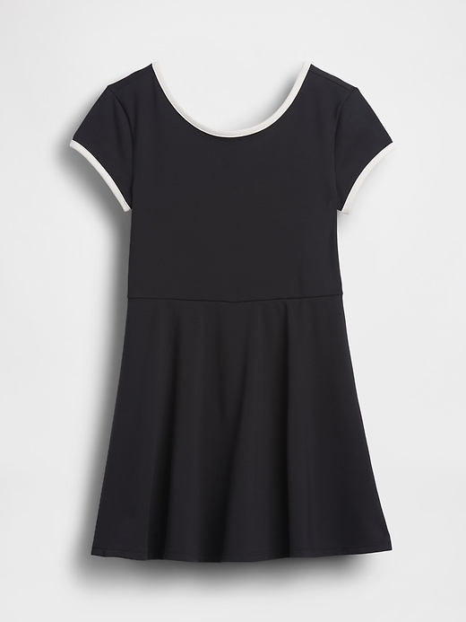 Image number 1 showing, Kids Cap-Sleeve Athletic Dress