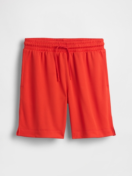 Image number 2 showing, Kids GapFit 6" Recycled Mesh Easy Shorts