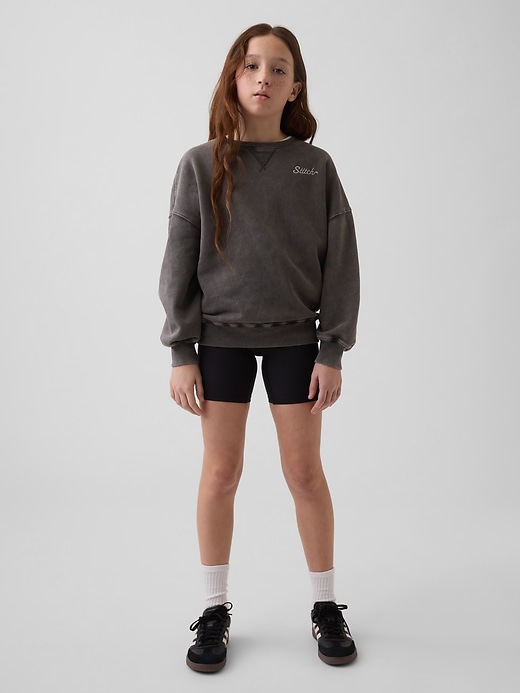 Image number 1 showing, Kids Quick-Dry Rib Bike Shorts