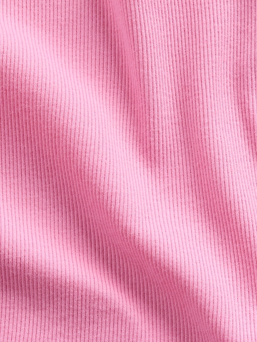 L'image numéro 4 présente Camisole côtelée à encolure dégagée pour Enfant