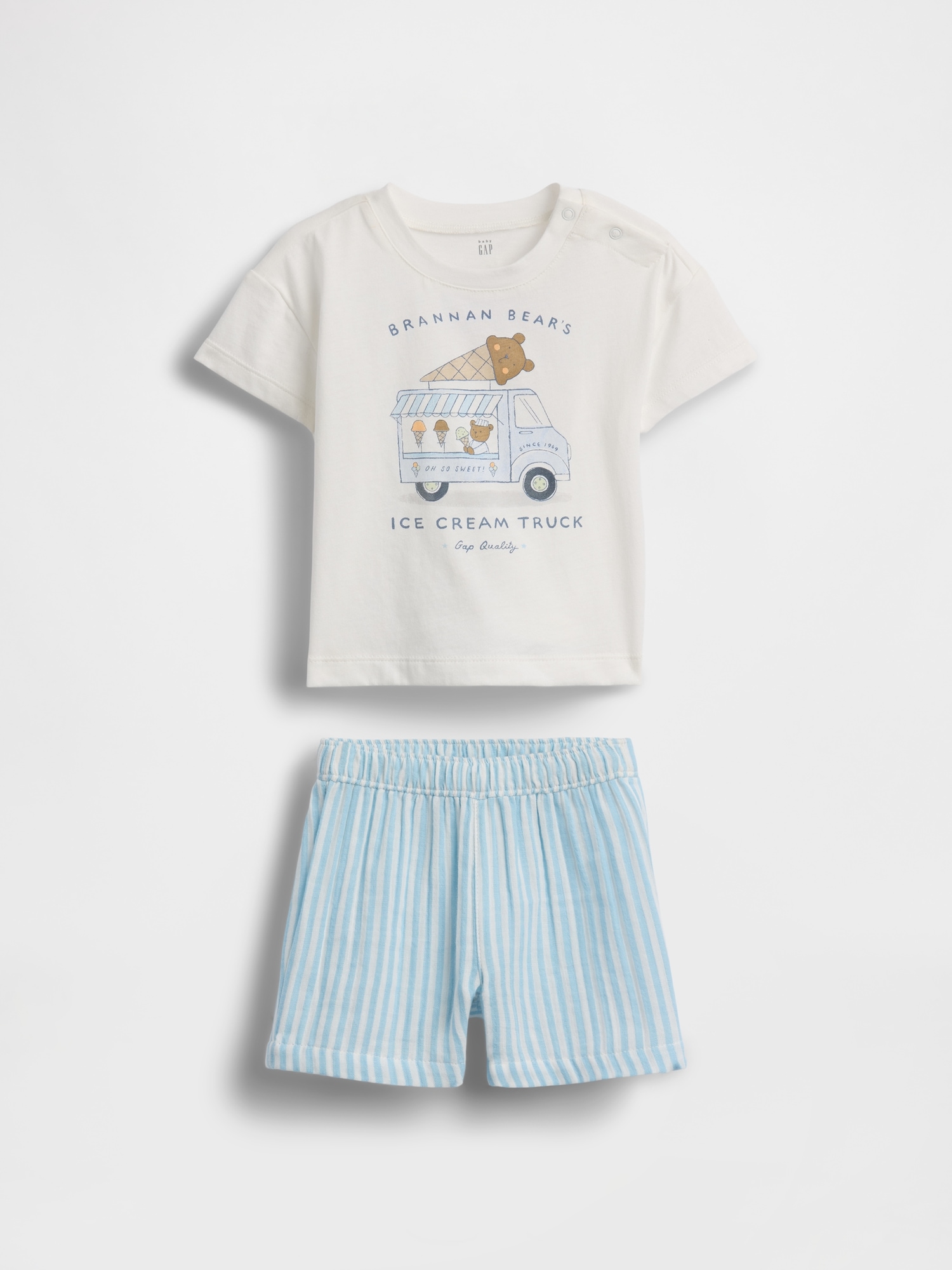 ENSEMBLE À MOTIF D'OURSON BRANNAN POUR BÉBÉ
