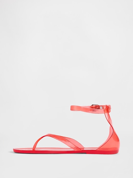 Image number 4 showing, Jelly Thong Sandals