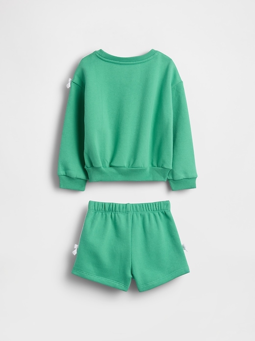 Image number 3 showing, Baby & Toddler VintageSoft Bow Logo Sweat Set