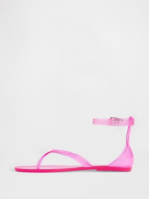 Image number 4 showing, Jelly Thong Sandals