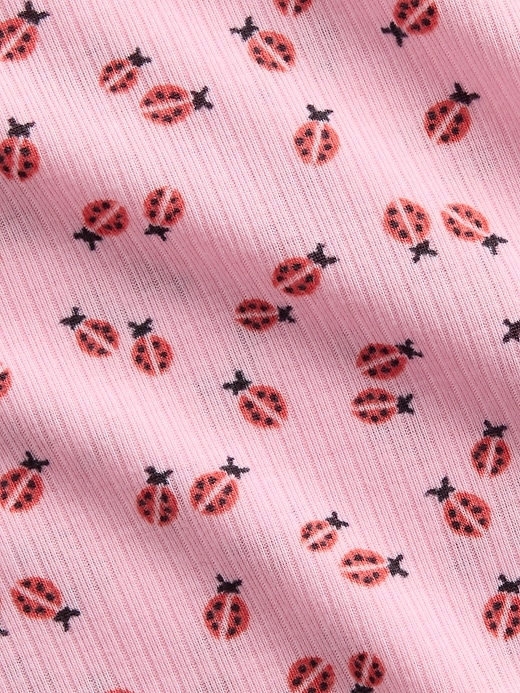 Image number 4 showing, Kids Recycled Rib PJ Short Set