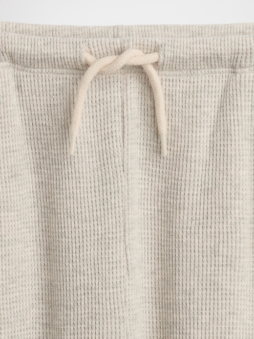 Image number 5 showing, Kids Waffle Relaxed Easy Wide-Leg Pants