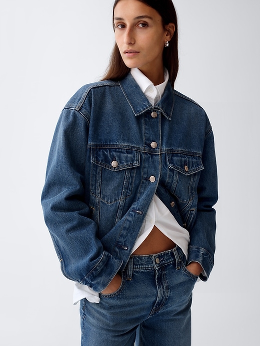 Image number 7 showing, Oversized Icon Denim Jacket