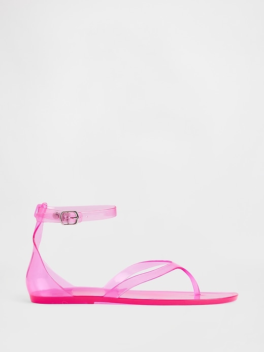 Image number 1 showing, Jelly Thong Sandals