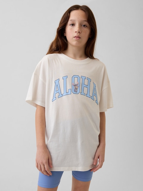 T-SHIRT LONG SURDIMENSIONNÉ GAP × DISNEY POUR ENFANT