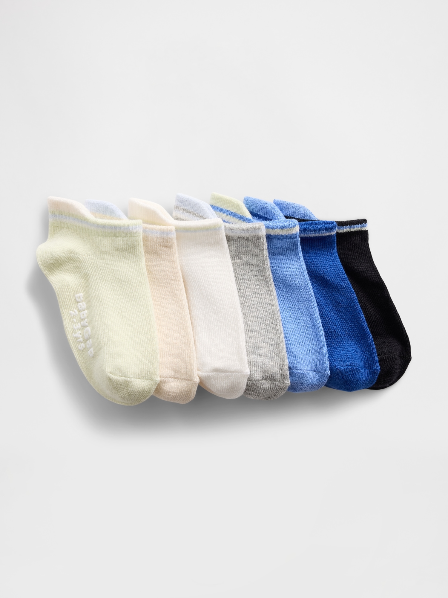 CHAUSSETTES BASSES POUR BÉBÉ ET TOUT-PETIT (PAQUET DE 7 PAIRES)