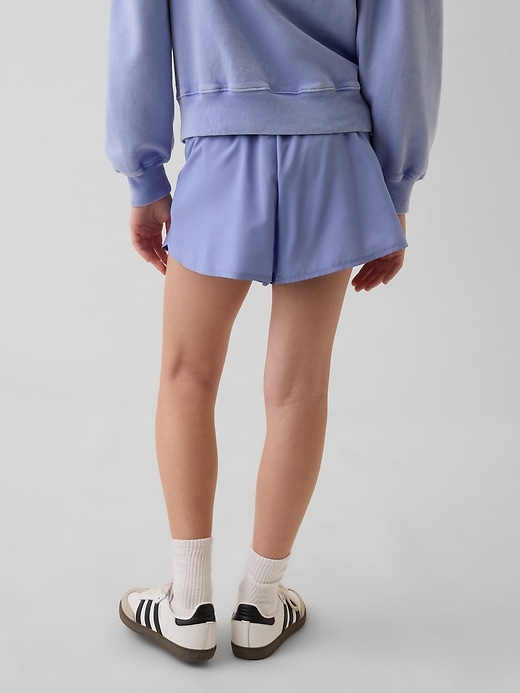Image number 4 showing, Kids Quick-Dry Butterfly-Hem Run Shorts