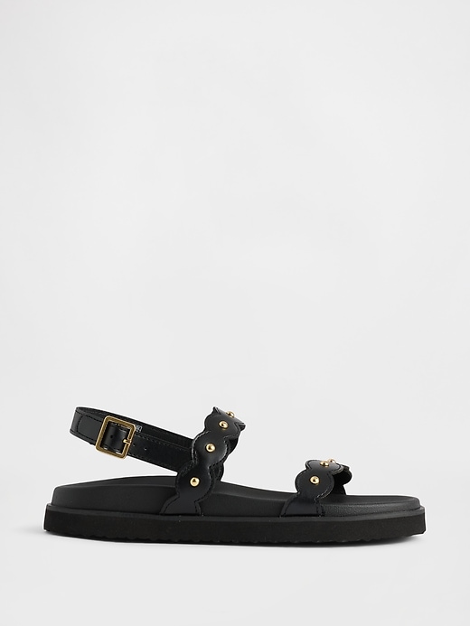 Image number 1 showing, Kids Studded Slingback Sandals