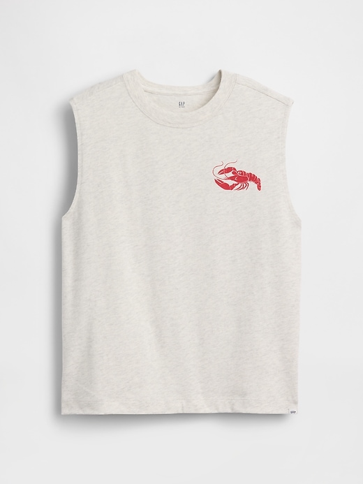 Image number 1 showing, Kids Graphic Muscle Tank Top