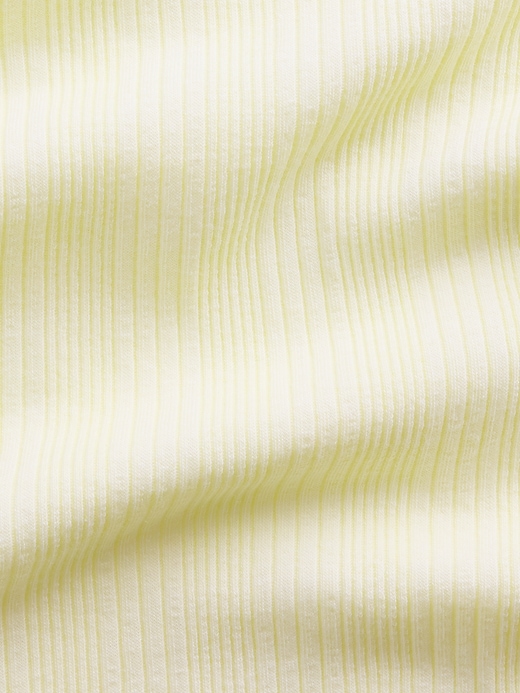 Image number 4 showing, Kids Variegated Rib Fitted T-Shirt