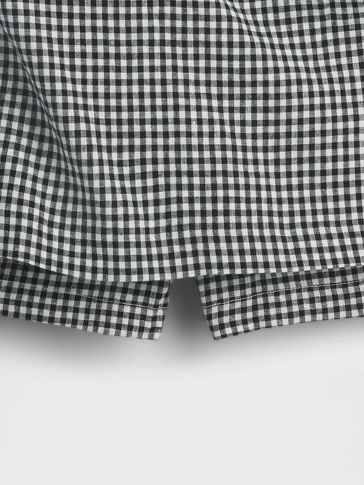 Image number 5 showing, Linen-Blend Mini Skort