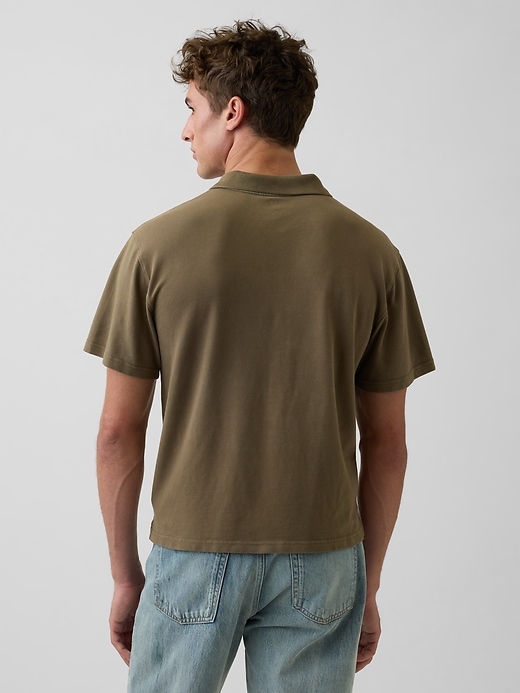 Image number 3 showing, Relaxed Pique Polo