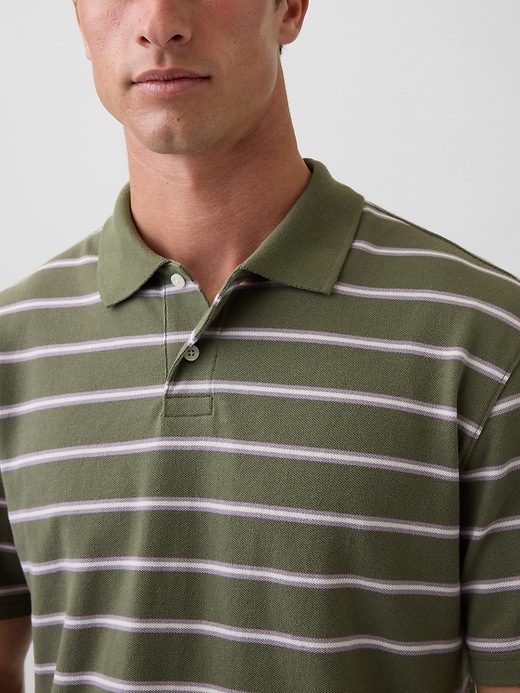 Image number 4 showing, Relaxed Pique Polo