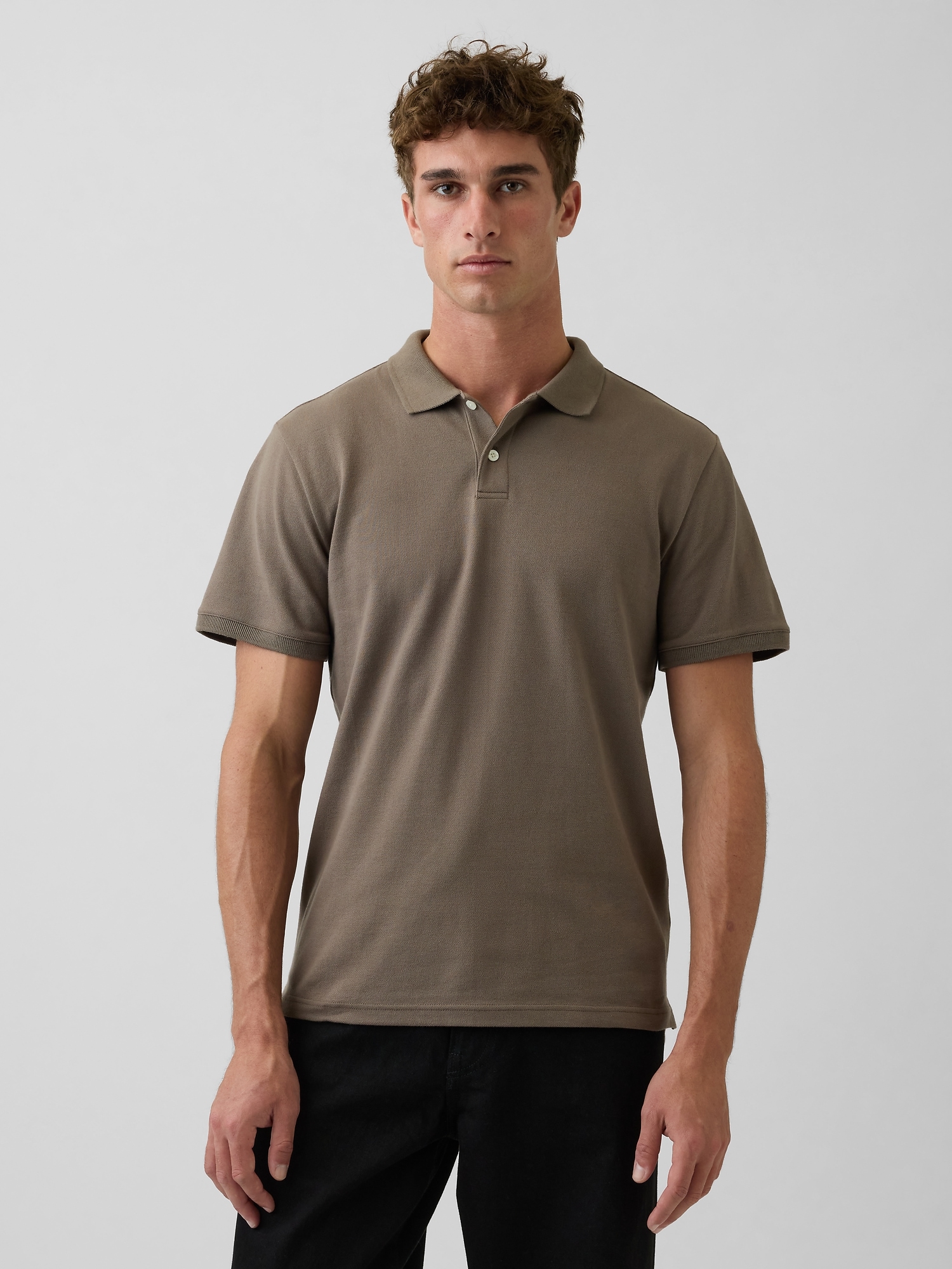 Pique Polo Shirt