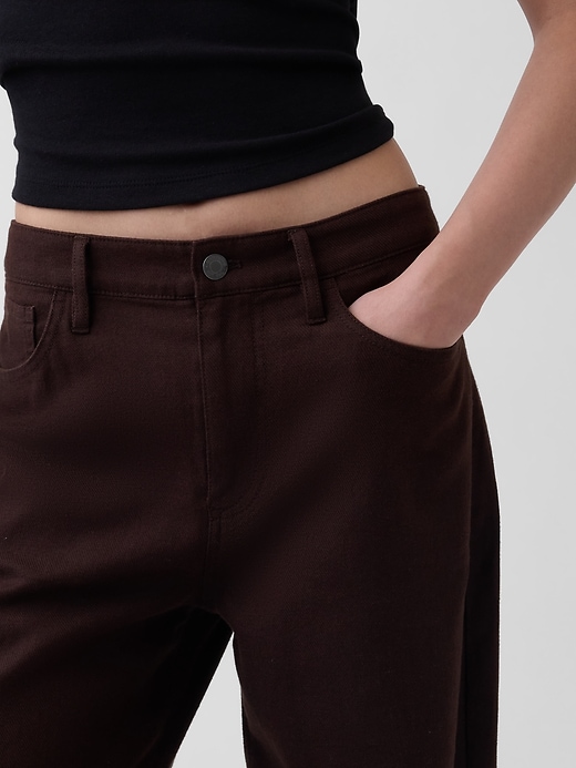 Image number 7 showing, Linen-Cotton Wide-Leg Pants