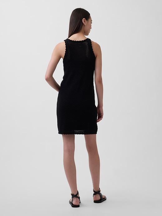 Image number 2 showing, Crochet Mini Dress