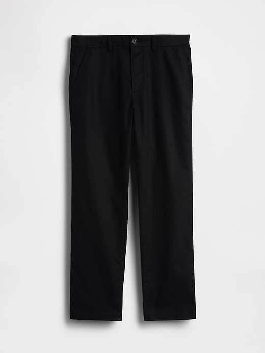 Image number 6 showing, Linen-Cotton Relaxed Straight Trousers