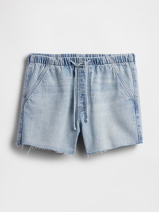 Image number 5 showing, UltraSoft Low Slung Easy Denim Shorts
