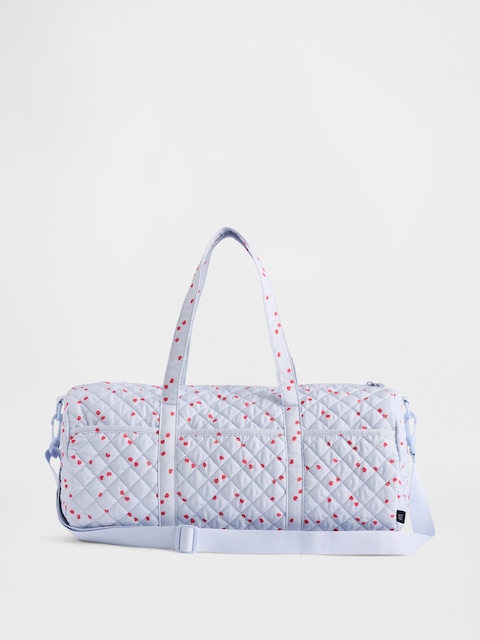SAC DE FIN DE SEMAINE MATELASSÉ À MOTIF POUR ENFANT