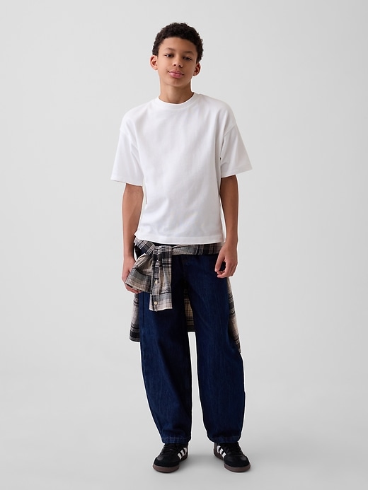 Image number 1 showing, Kids Easy Baggy Taper Jeans