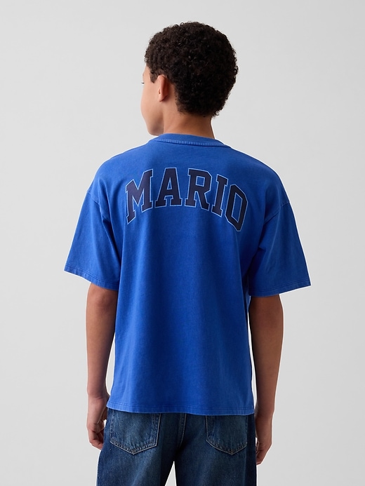 L'image numéro 3 présente T-shirt décontracté à imprimé Super Mario pour Enfant