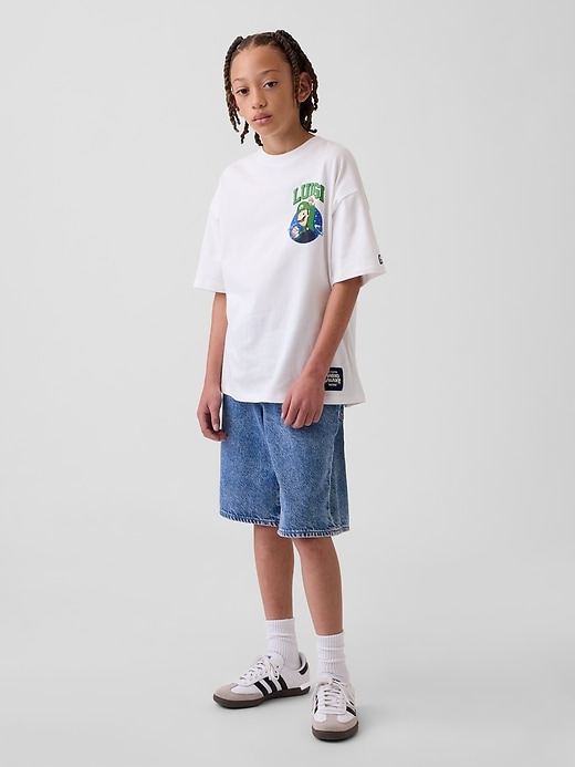 L'image numéro 4 présente T-shirt décontracté à imprimé Super Mario pour Enfant