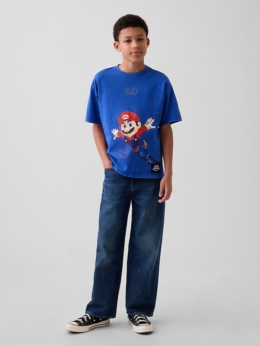 L'image numéro 4 présente T-shirt décontracté à imprimé Super Mario pour Enfant