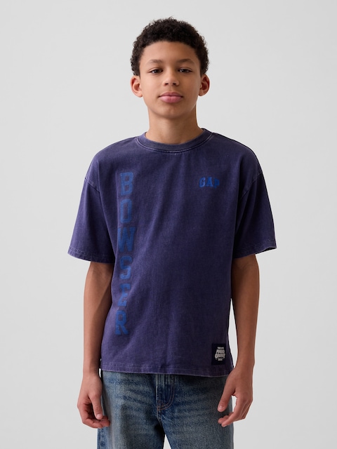 Kids Super Mario Relaxed Graphic T-Shirt