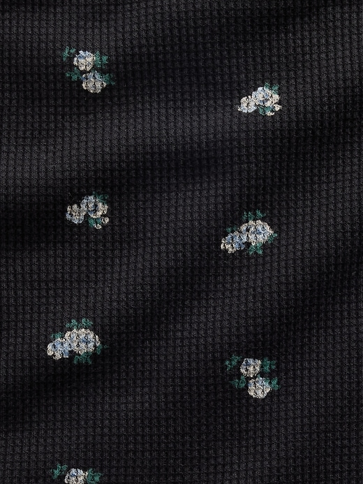 Image number 5 showing, Kids Waffle Lace-Trim Cami