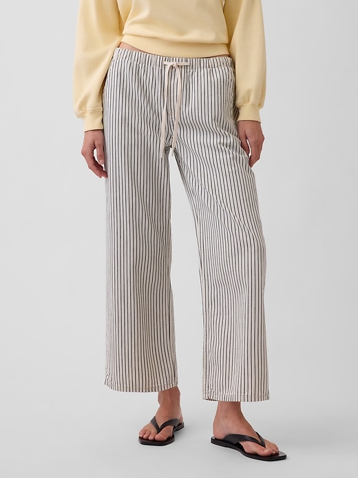 Image number 2 showing, Low Rise '90s Loose Easy Crop Stripe Jeans