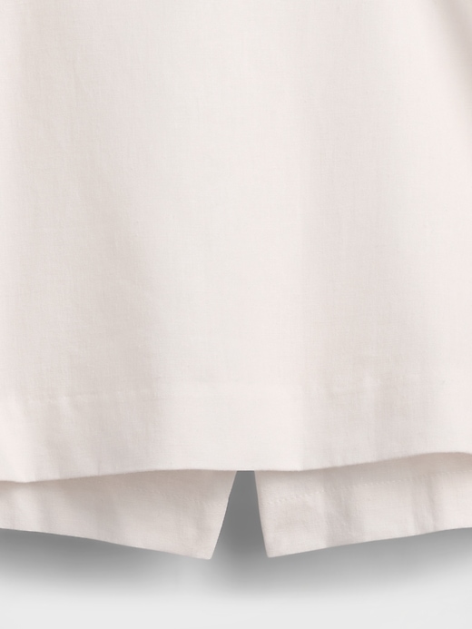 Image number 5 showing, Linen-Blend Mini Skort