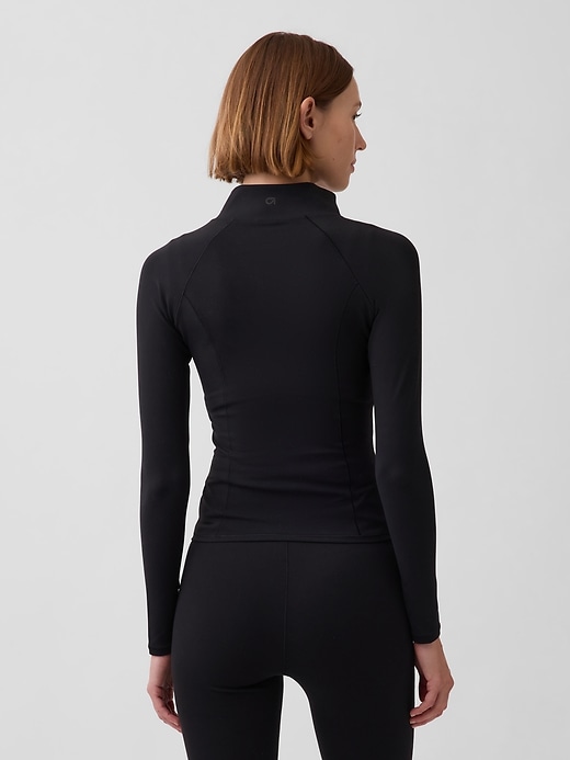 Image number 3 showing, GapFit Smooth Zip Jacket