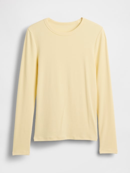 L'image numéro 5 présente T-shirt ras du cou moderne