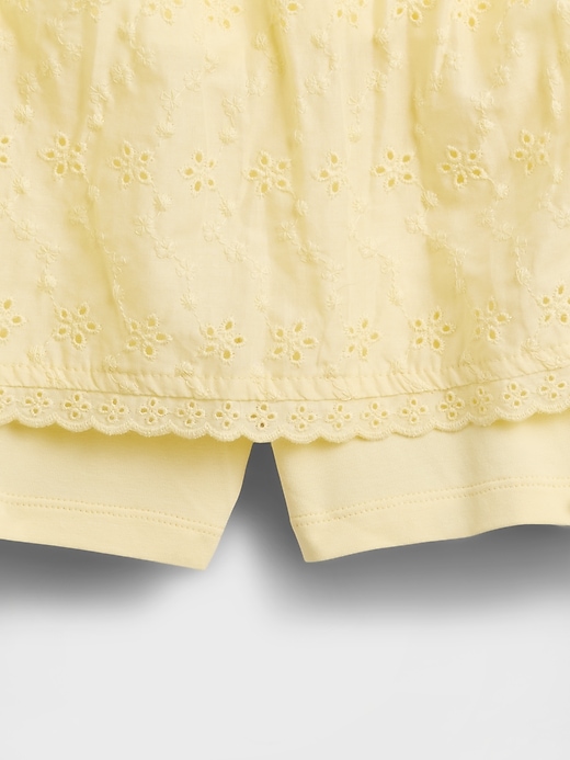 Image number 4 showing, Kids Eyelet Foldover Skort