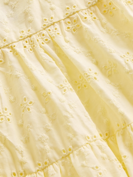 Image number 5 showing, Kids Tiered Eyelet Tank Top