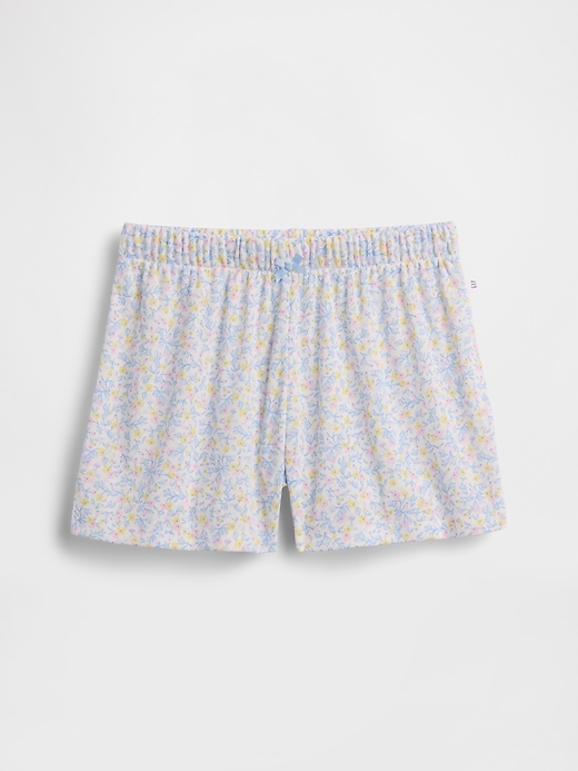 Image number 2 showing, Kids Recycled Pointelle PJ Shorts